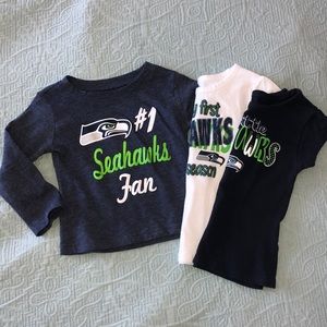 Toddler Seahawks Shirt Bundle
